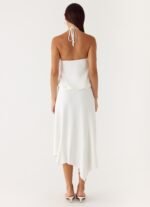 To The Girls Midi Dress - White - Image 4
