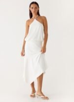 To The Girls Midi Dress - White - Image 5