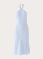 Valeska Beaded Midi Dress - Blue - Image 9