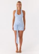 Vedetta Mini Dress - Blue - Image 2