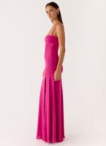 Viene Corset Maxi Dress - Fuchsia - Image 7