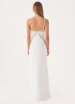 Winona Night Slip Dress - White - Image 6