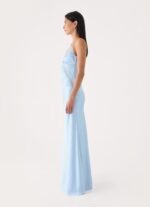 Winona Night Slip Dress - Blue - Image 3