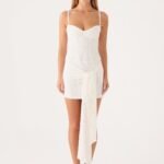 Xylo Lace Mini Dress - White