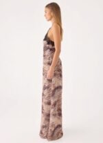 Zamarita Halter Maxi Dress - Golden Tiger - Image 4