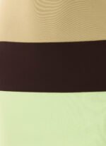 Zaylia Colour Block Mini Dress - Olive - Image 11