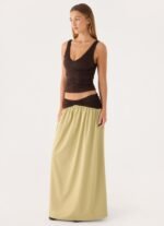 Zeraphine Gathered Top - Chocolate - Image 8